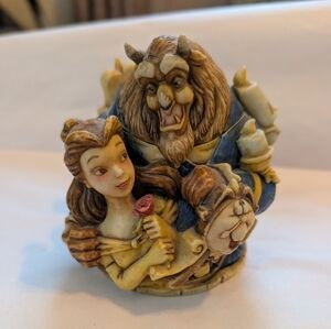 Disney Harmony Kingdom Beauty and the Beast Collectible.